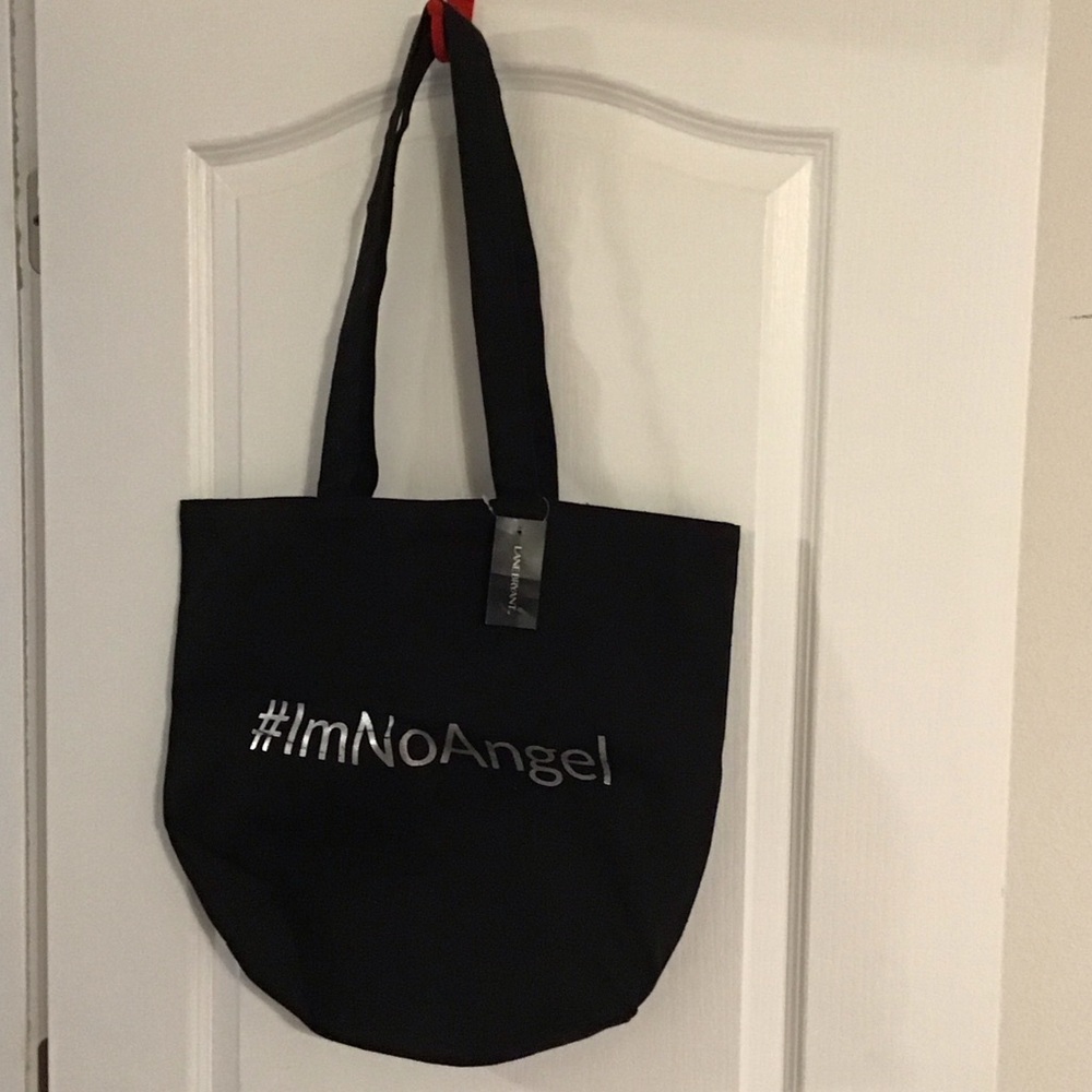 Lane Bryant #ImNoAngel Black Tote Bag